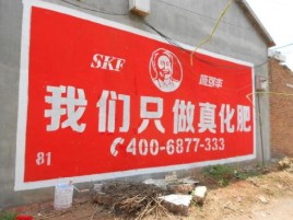  潜山刷墙广告”蕴含了时代命题