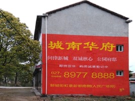  潜山百分之90的人都不了解的农村墙体广告