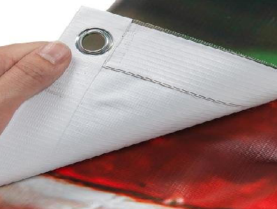  潜山喷绘和刀刮布的工艺区别。