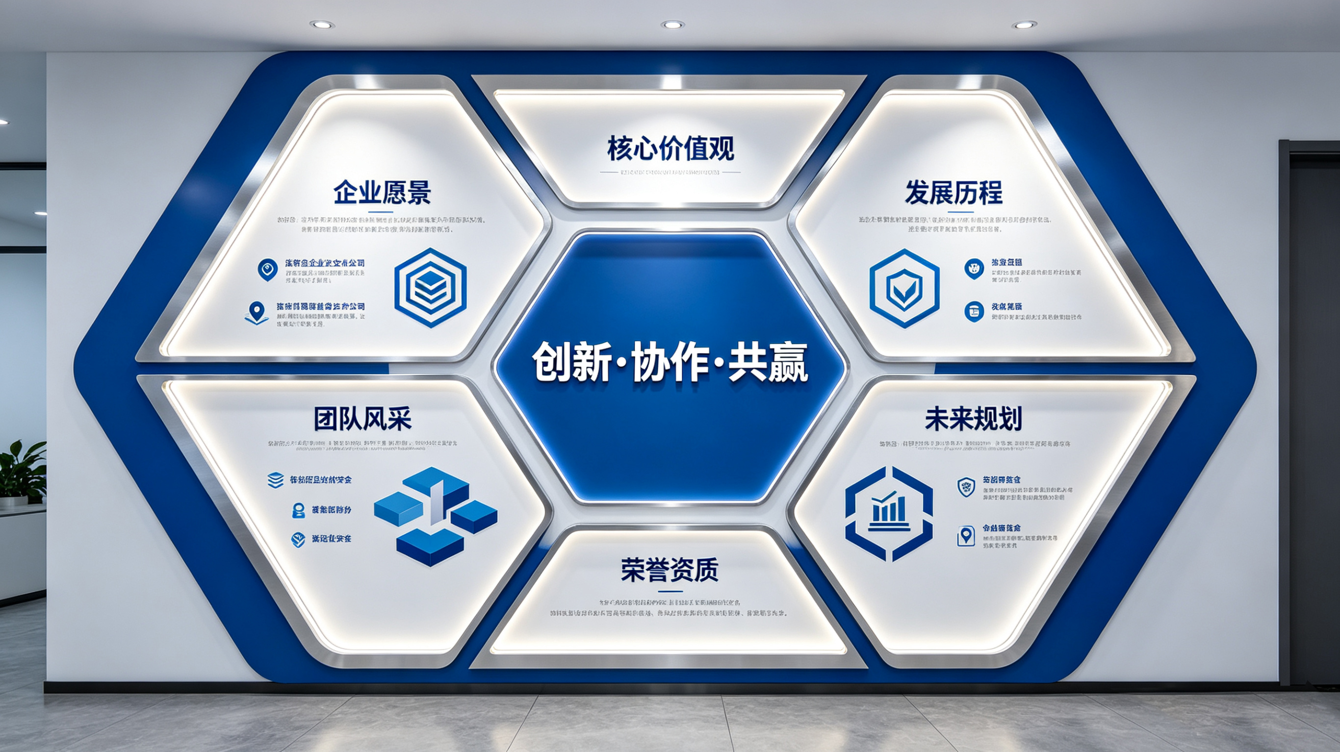  潜山企业文化墙六边形避坑指南（新手常犯5个错误）
